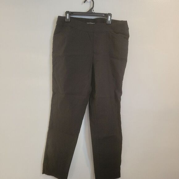 Counterparts Luxe Stretch Black Pull On Dress Pants Size 10 - Picture 1 of 8
